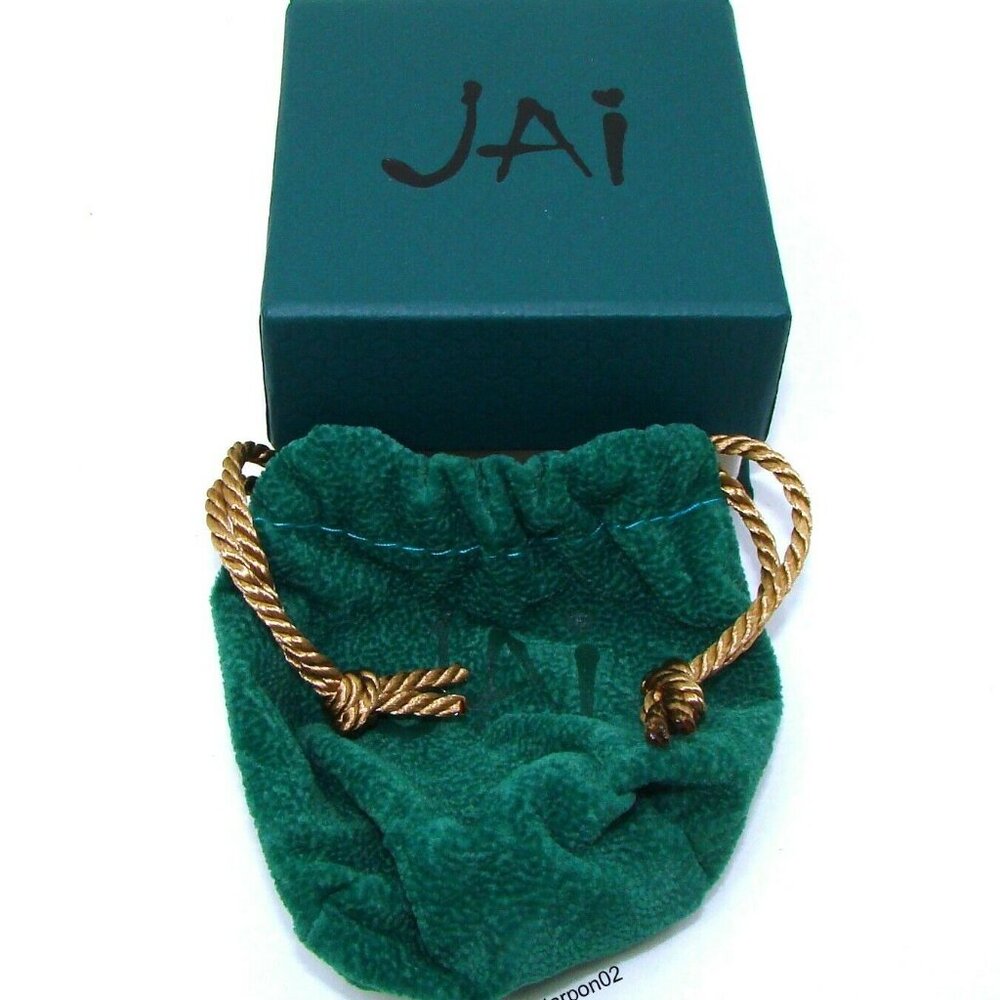 John Hardy JAI Byzantine 3.5mm+Box Chain 4mm Sterling Silver Bracelet XS-SM NIB - Picture 9 of 9